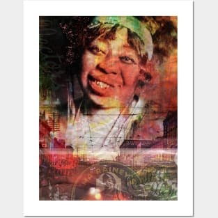 Collage Art Ma Rainey Posters and Art